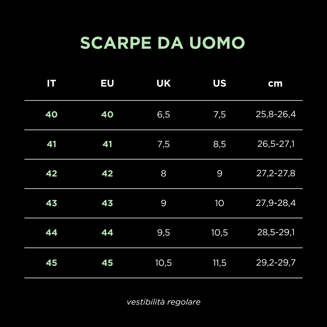 Misura 29 scarpe corrisponde online